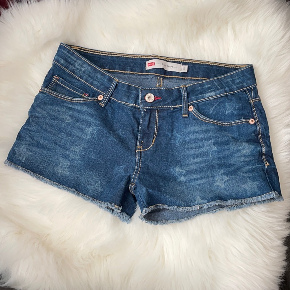 Levis Mini Jean Shorts